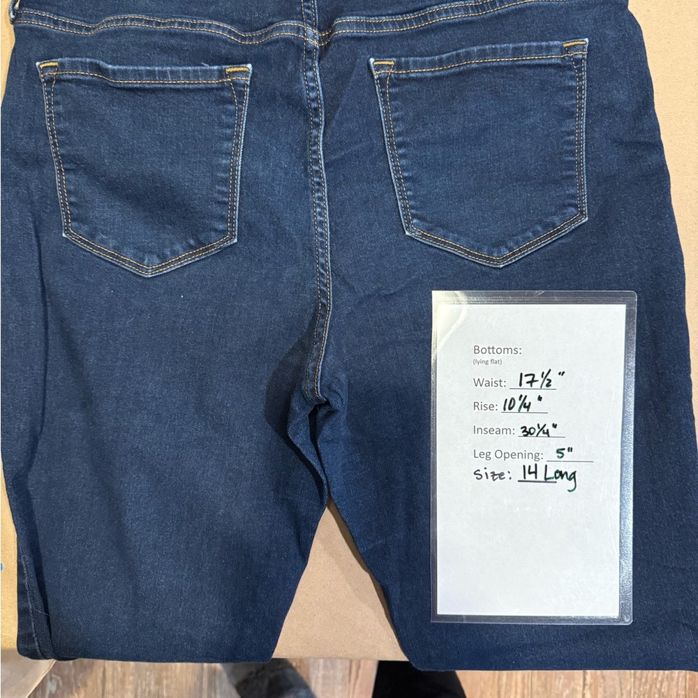 Old Navy Rockstar Super Skinny 14 Long - Picture 4 of 7